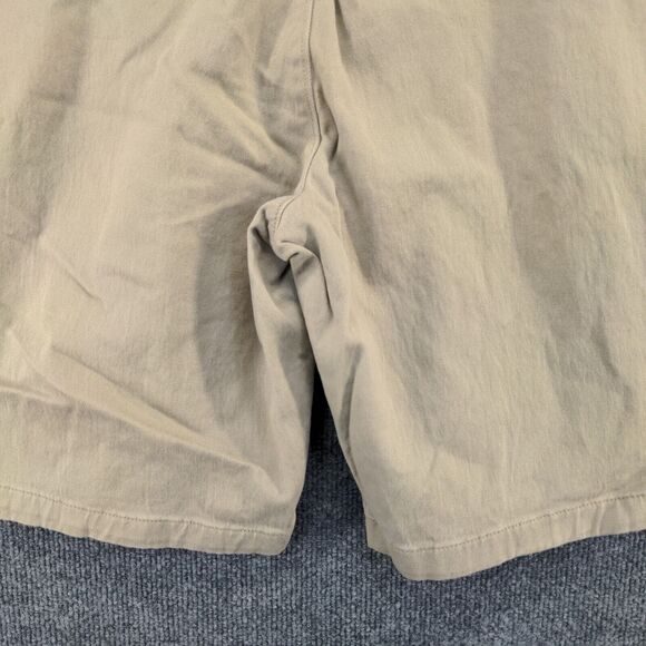 Dockers Mens Chino Shorts Tan Size 30 Cotton Slash Pockets Belt Loops - Picture 9 of 12